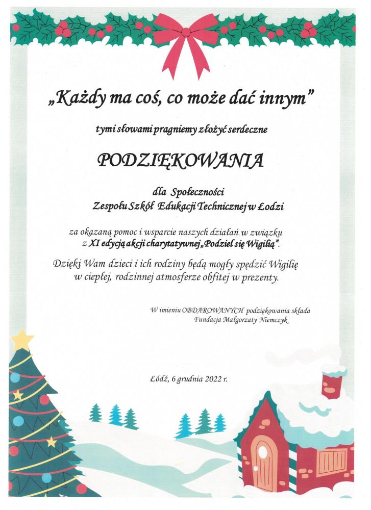 Podziel się Wigilią